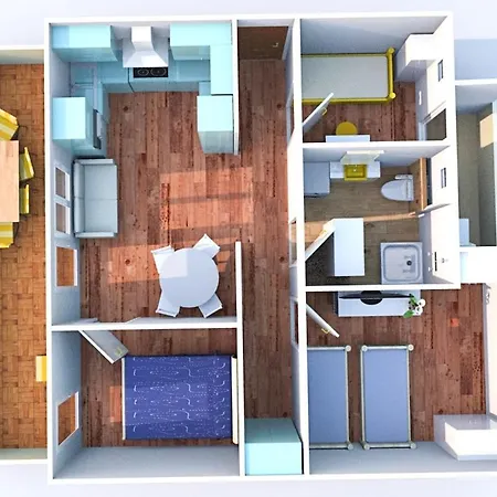 アパート S Velkou Terasou A Balkonom V Centre Mesta! *